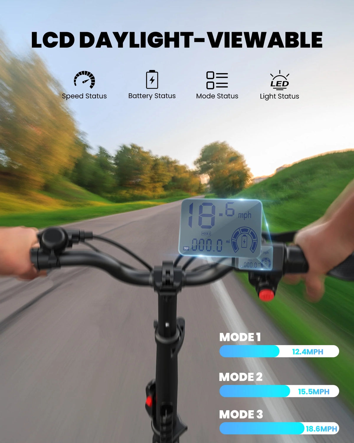 650W Electric Scooter with Seat G611