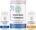 Brain Support Complex, Daily 7 Essentials, and Vitamin D3 + K2 A6411