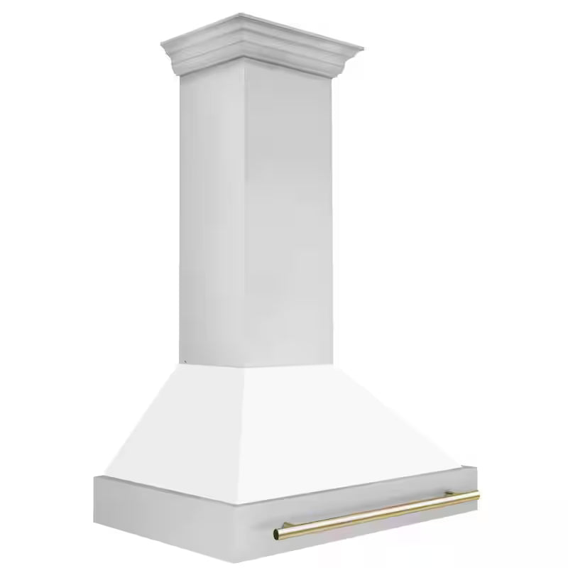 36 in. 700 CFM Ducted Wall Mount Range Hood in Stainless Steel T831852