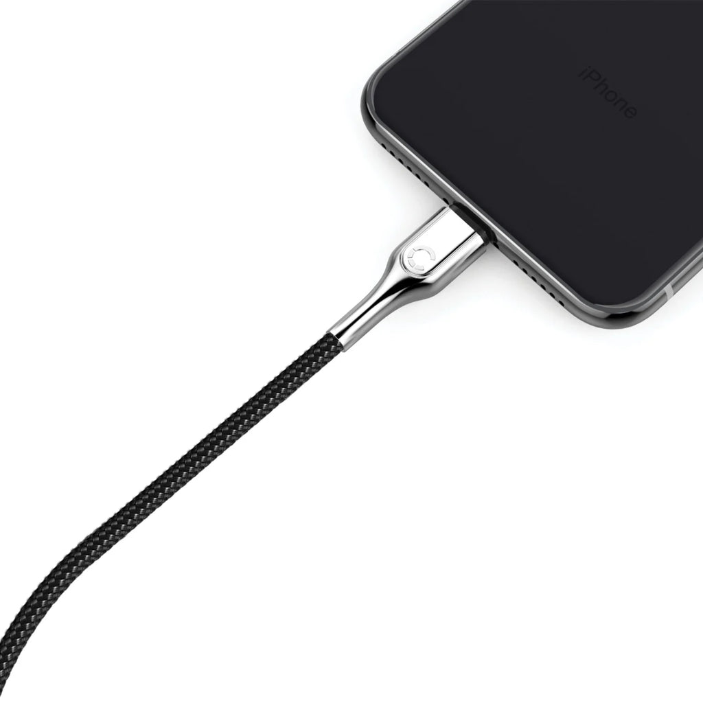 Armored Lightning to USB Charge and Sync Cable (9 Feet) W584