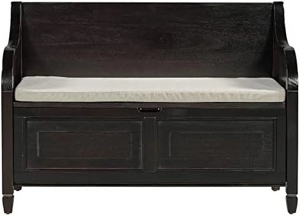 Wooden Entryway Bench with Shoe Cabinets O89770