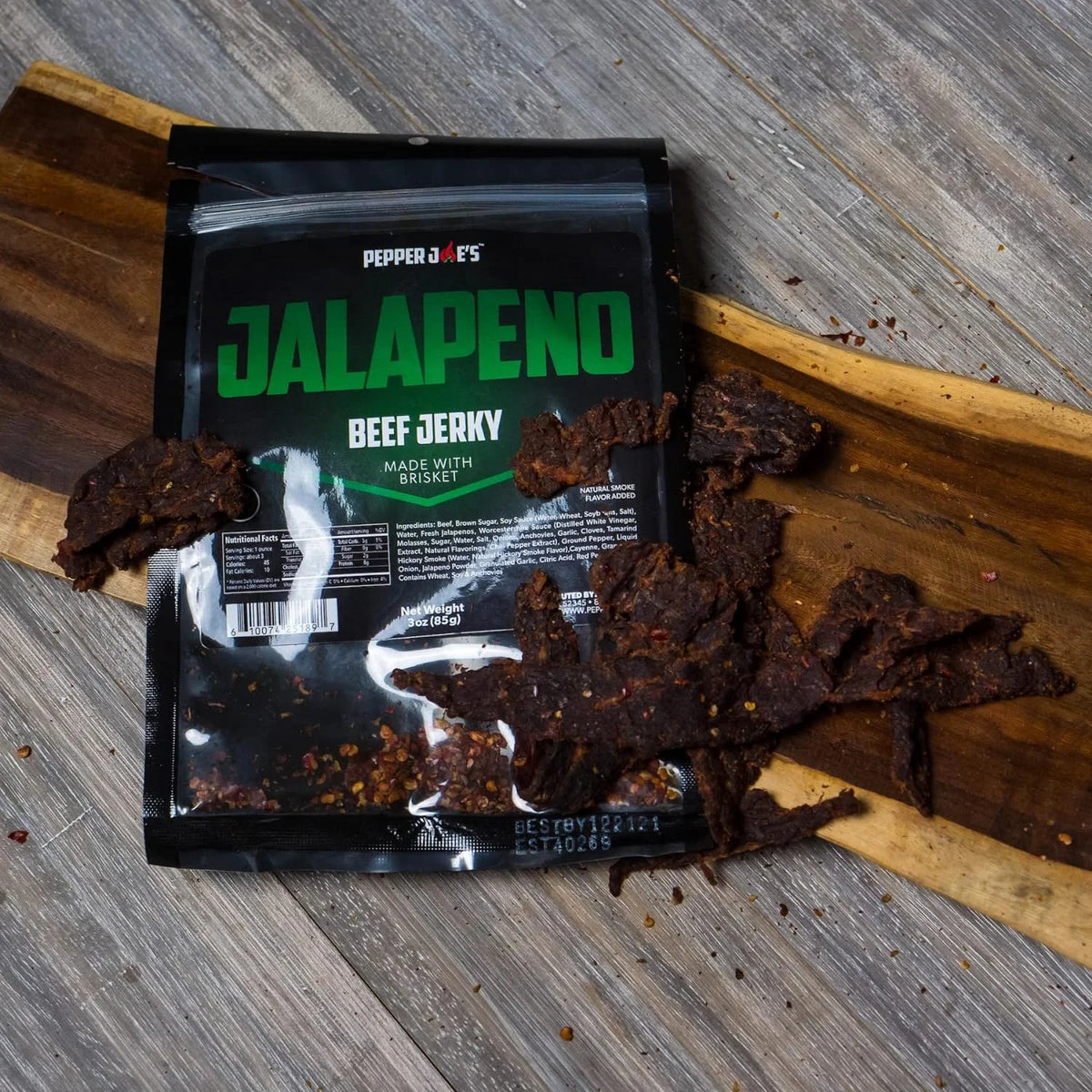 Jalapeno Brisket Jerky 3 Ounces W5961