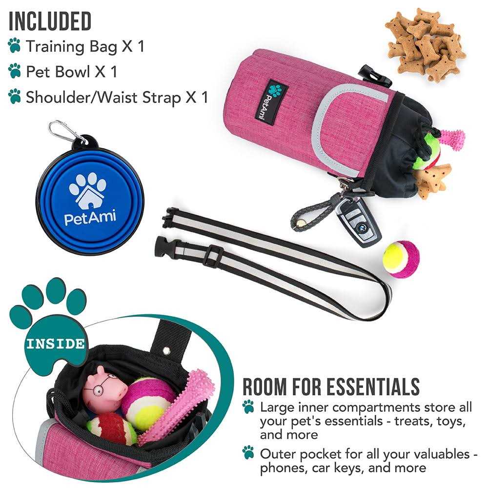 Large Dog Treat Pouch with Pocket A91854