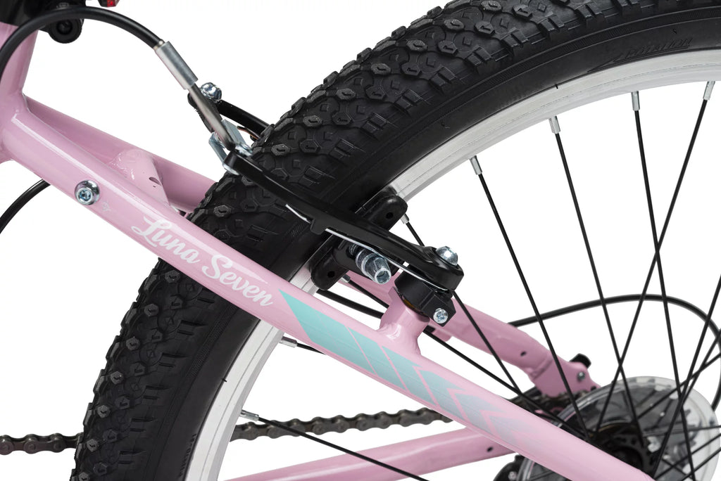 24 Girls 7-Speed Cruiser Bicycle Pink P49006