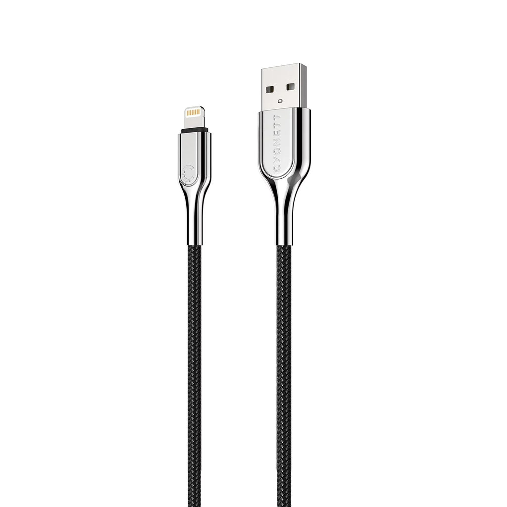 Armored Lightning to USB Charge and Sync Cable (9 Feet) W584