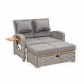 Solid Teak Wood Outdoor Modular Daybed M9873