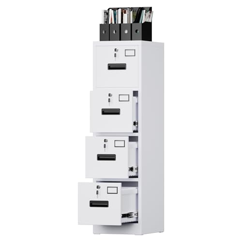 Black 3 Drawer Metal File Cabinet with Lock X61845
