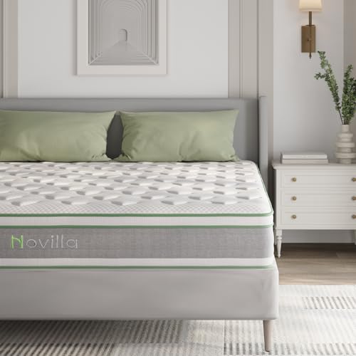 King Size 14 Inch Gel Memory Foam Hybrid Mattress T2610