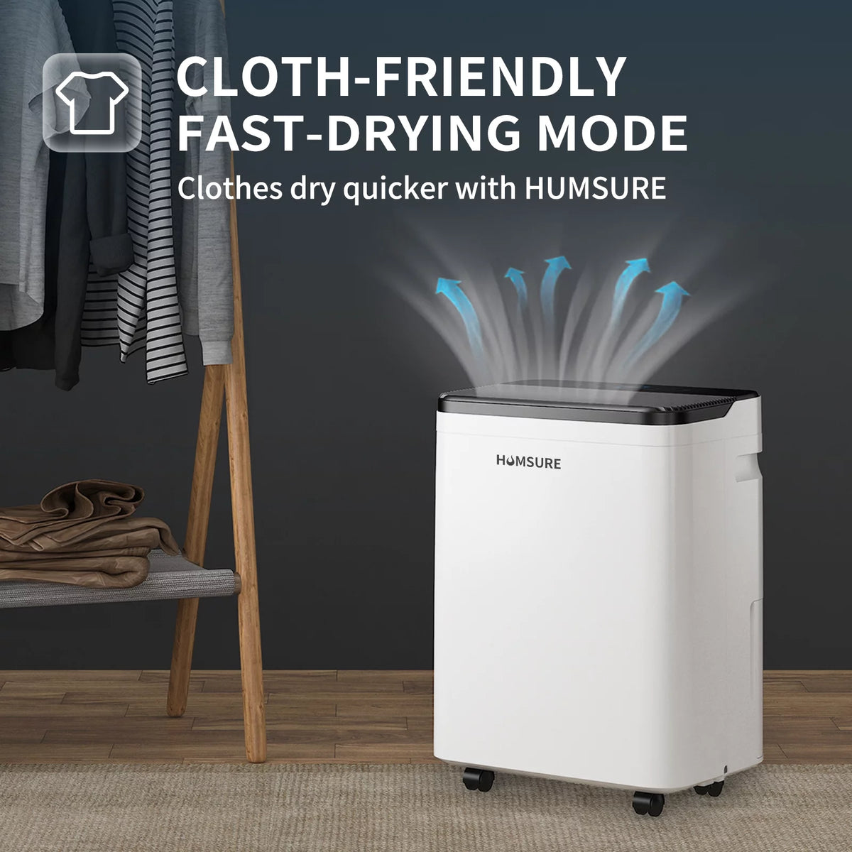 50 Pint Dehumidifier with Humidity Control U7993