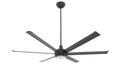 Black 72 Ceiling Fan with Downlight J7348