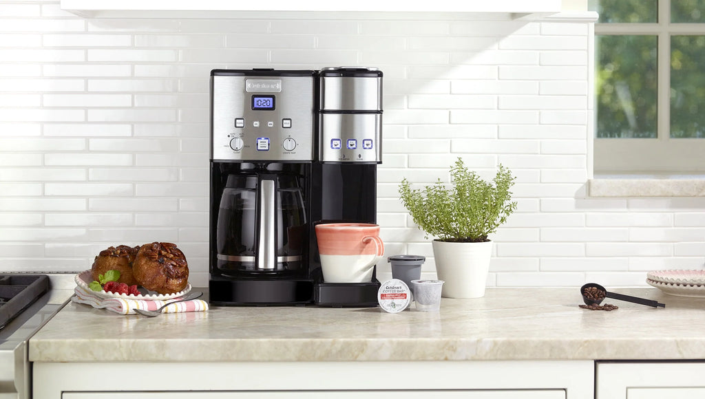 12 Cup Coffeemaker and Single-Serve Brewer J163