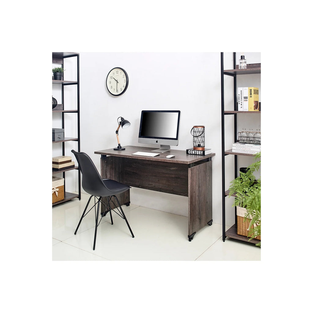 Rustic Gray Composite Wood Writing Desk L732