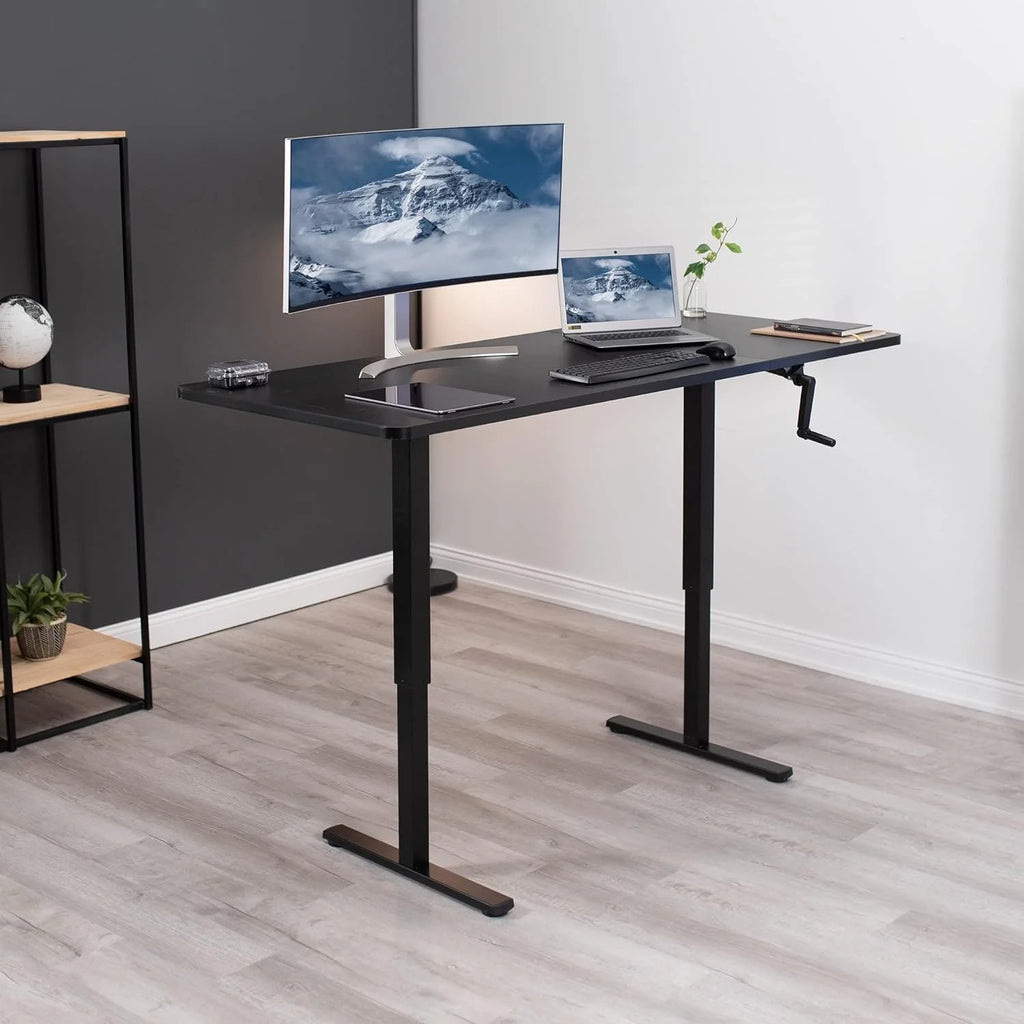 71 X 30 Inch Height Adjustable Standing Desk B5586