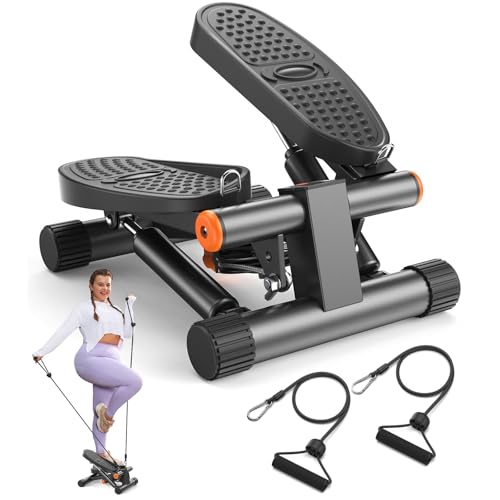 Mini Stepper with Resistance Bands and LCD Monitor M97397