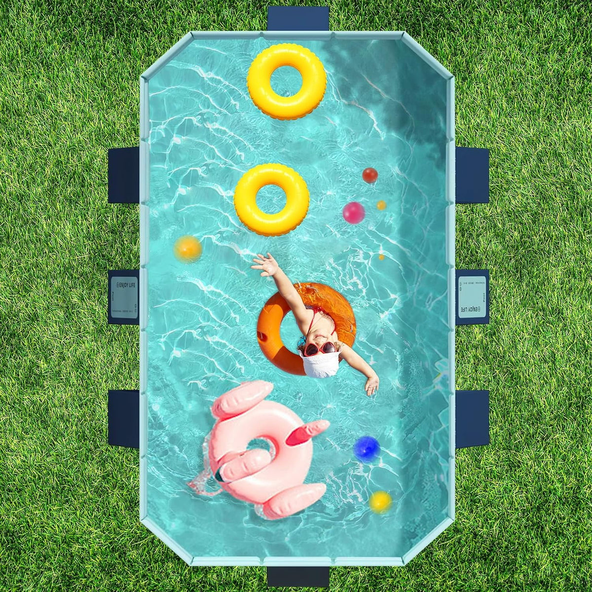 Foldable Above Ground Swimming Pool S922291