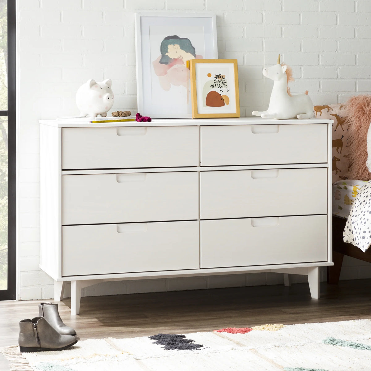 6 Drawer Solid Wood Dresser K892679
