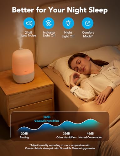 3L Cool Mist Humidifier with Essential Oil Diffuser M898217