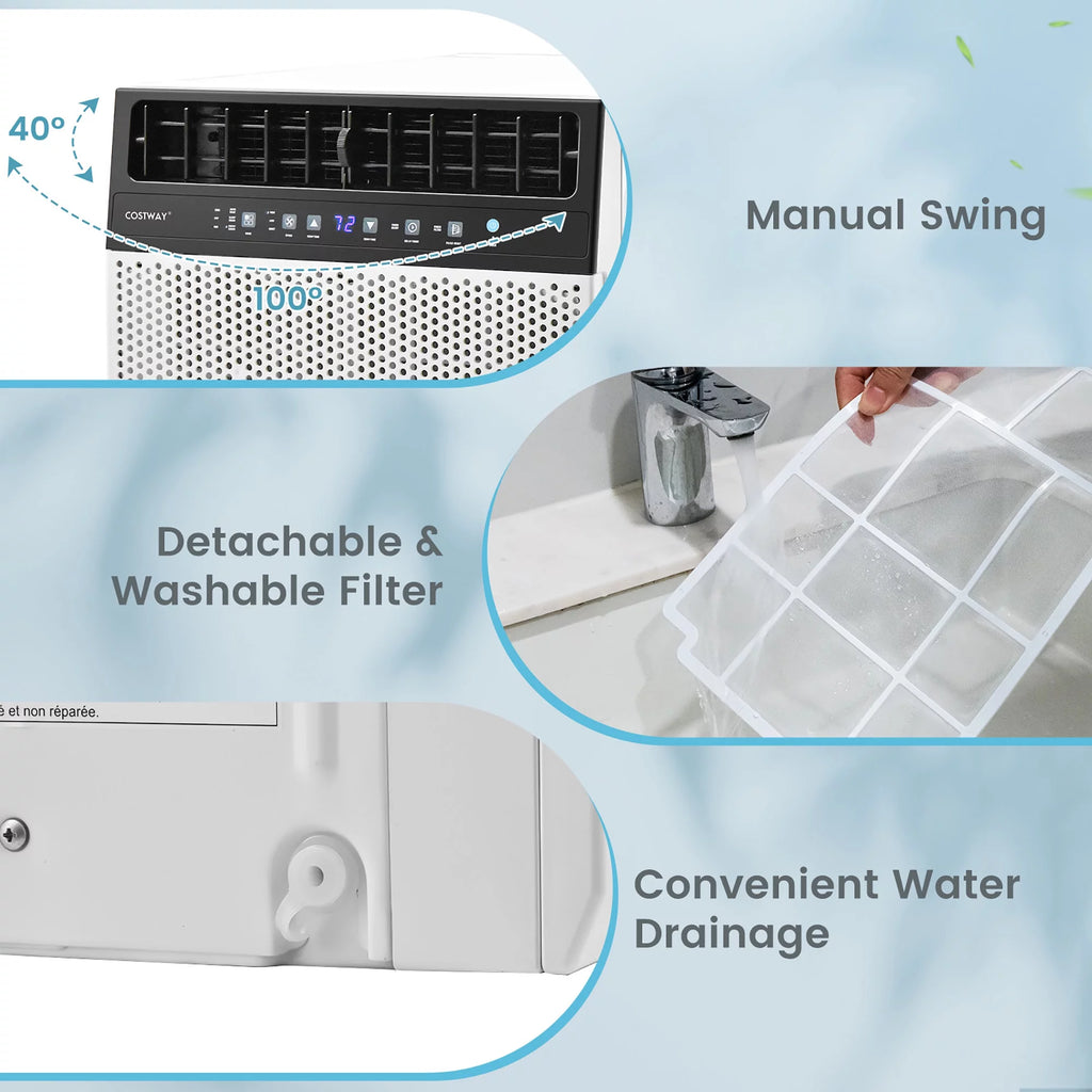 6000 BTU Window Air Conditioner with Remote V2093