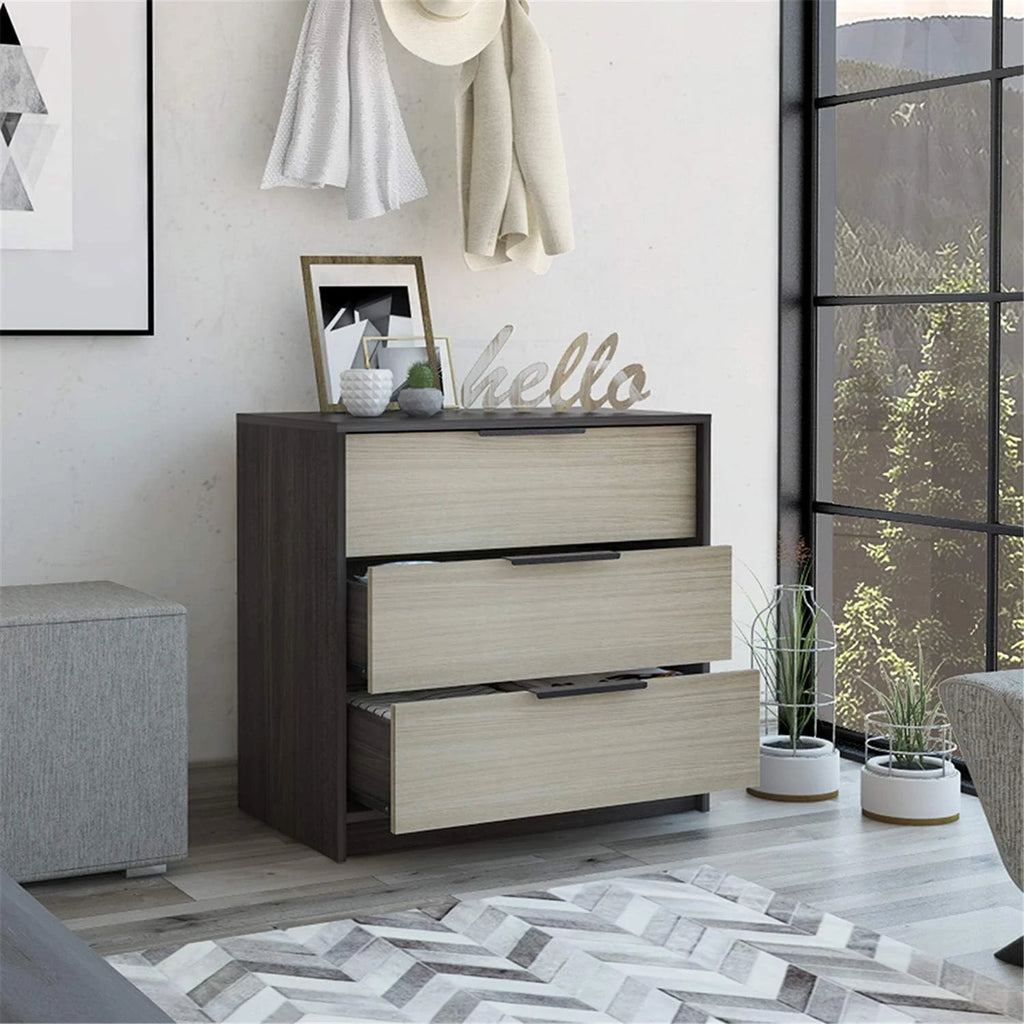 3 Door Dresser with 3 Wide Drawers Z475