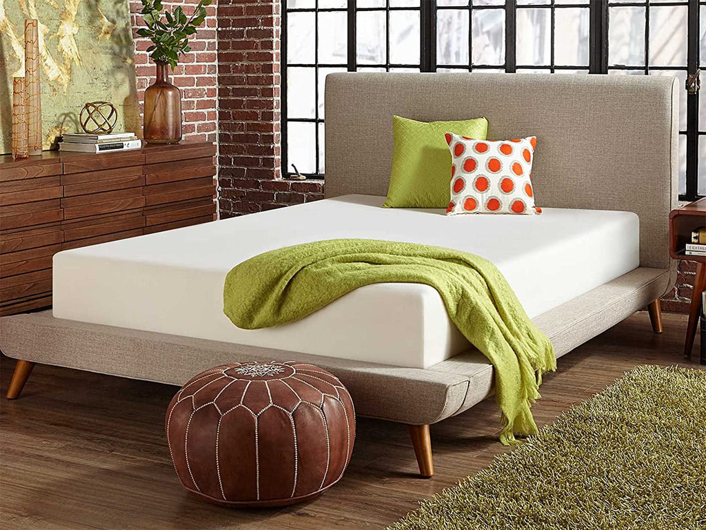 Queen White Medium Firm Memory Foam Mattress I86098