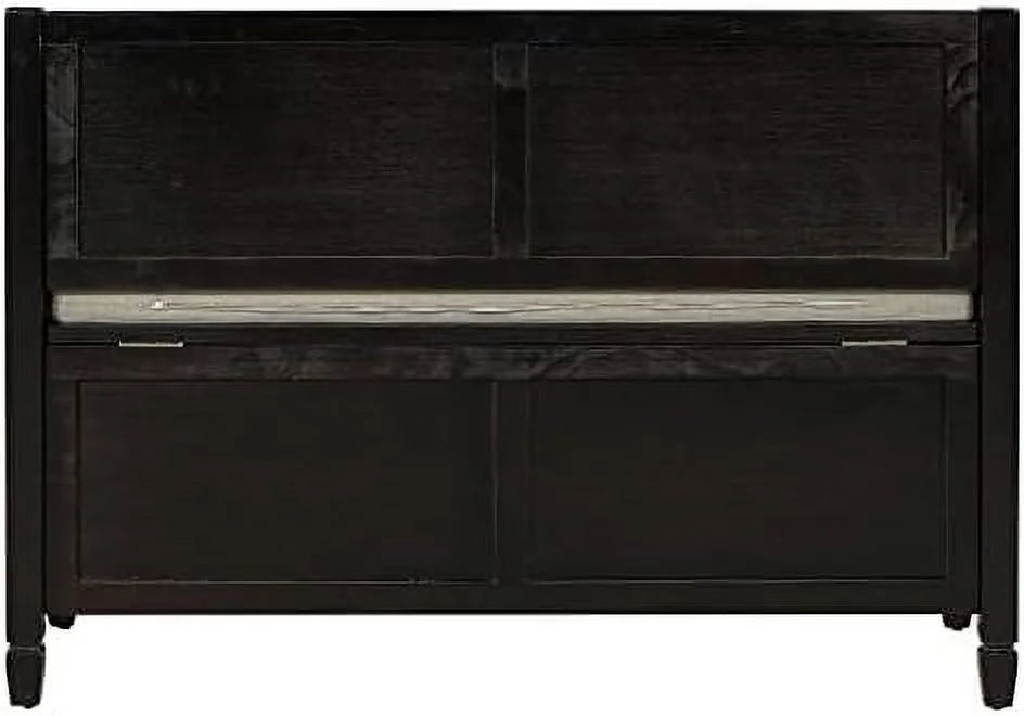 Wooden Entryway Bench with Shoe Cabinets O89770