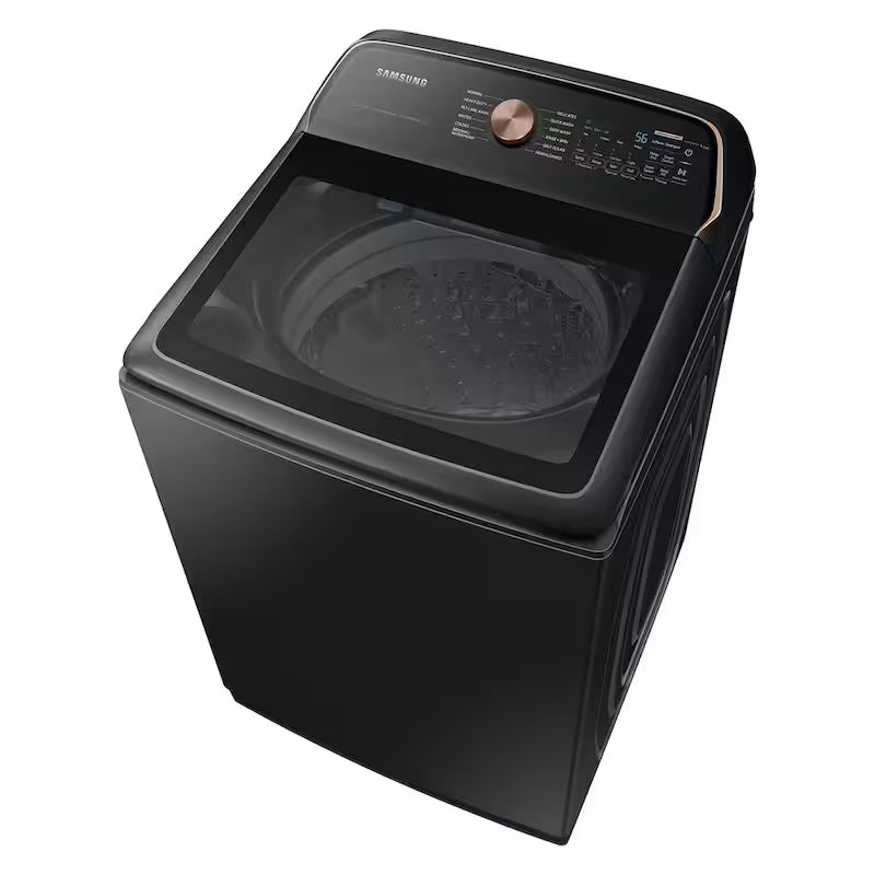 Top Load Washer with Pet Care Solution and Auto Dispense System in Brushed Black P141238