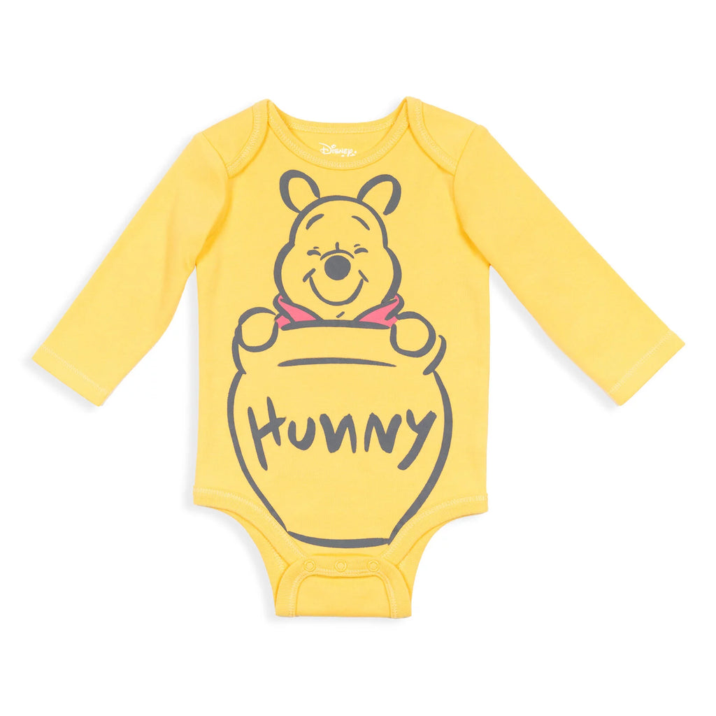 Multicolored 5 Pack Long Sleeve Bodysuits 12 Months W954