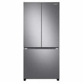 33 in. 17.5 cu. ft. Stainless Steel French Door Refrigerator W132206
