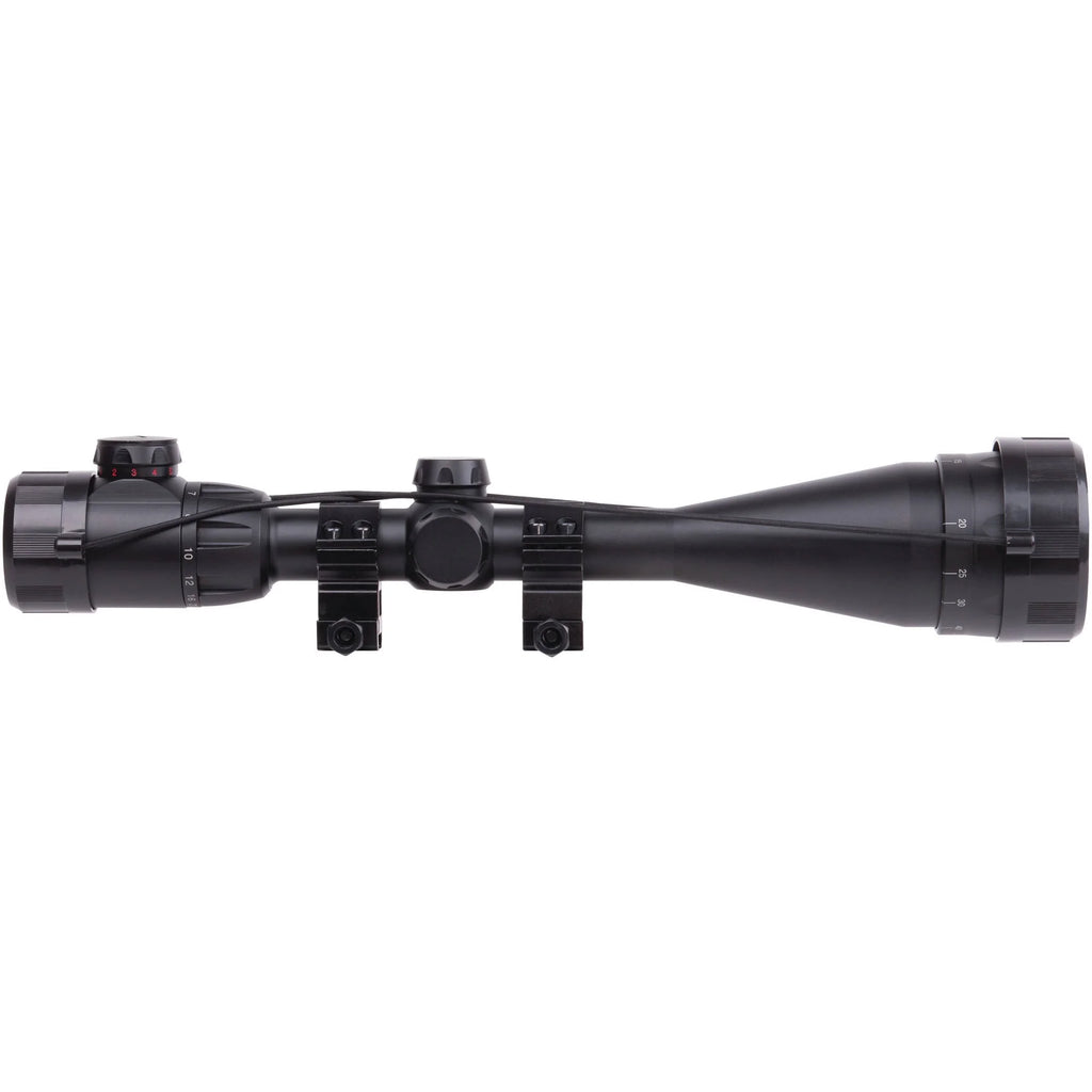 6-20x50mm Black Riflescope with Illuminated Reticle C553176