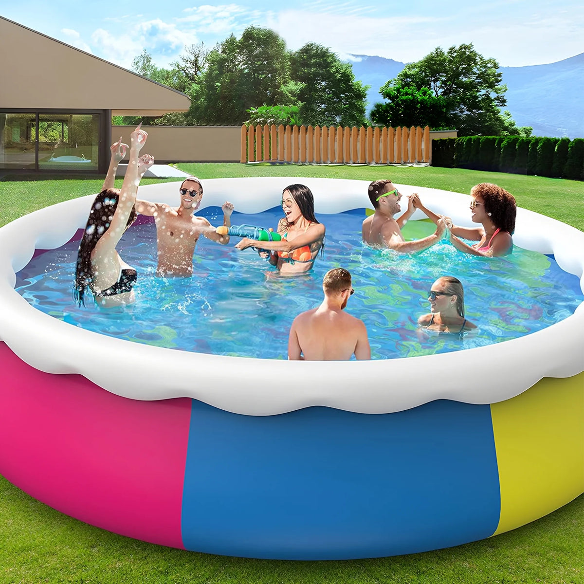 Inflatable Swimming Pool 15' x 36 N6674