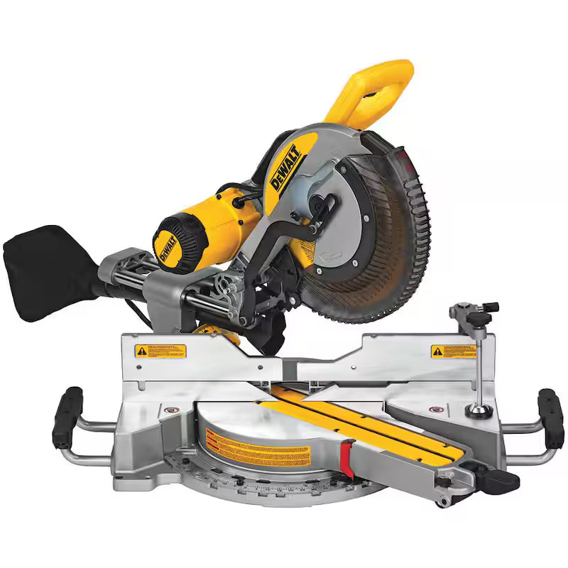 12 in. Double Bevel Sliding Compound Miter Saw with Stand T205633