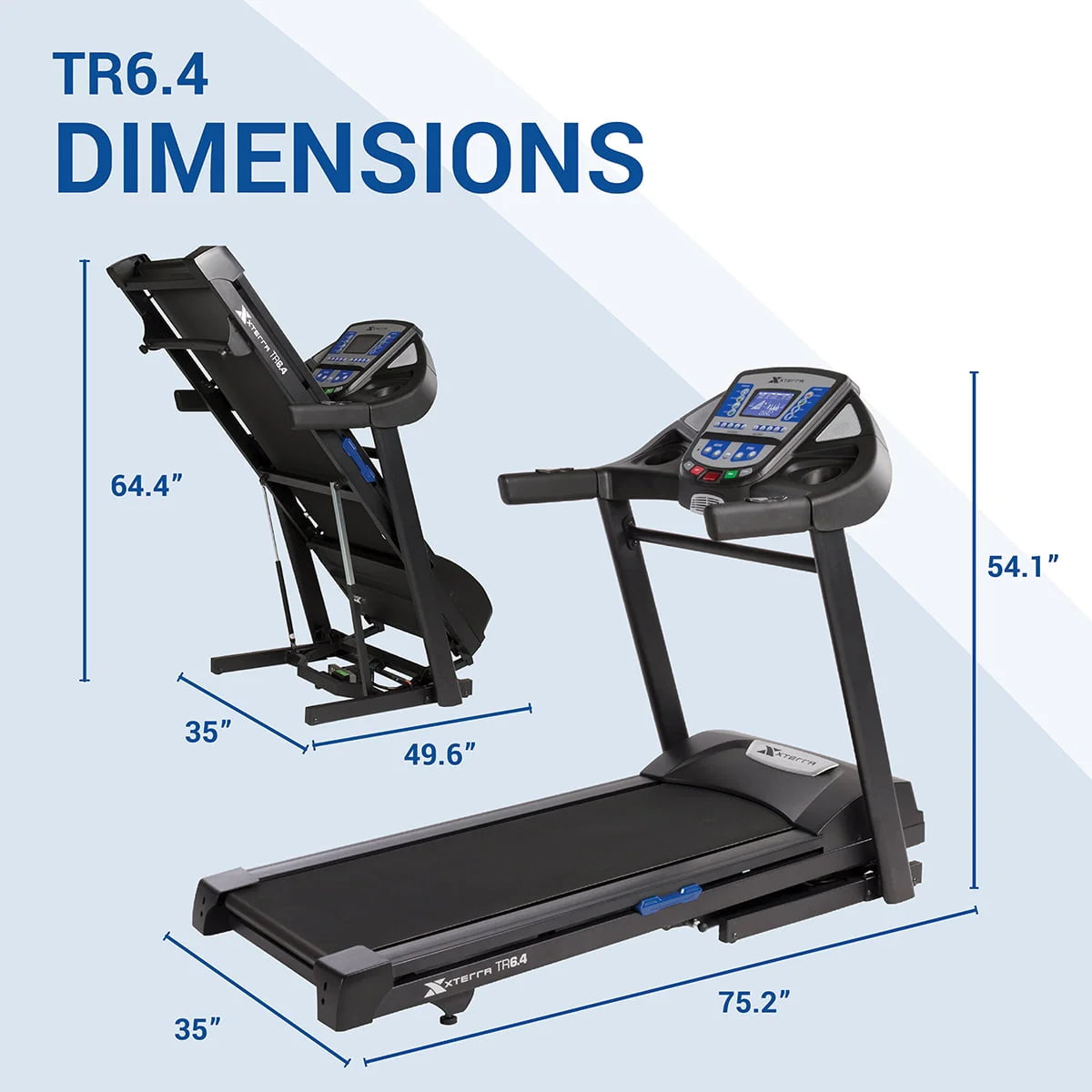 Folding Treadmill 2.75 HP 12 Incline Levels N2000