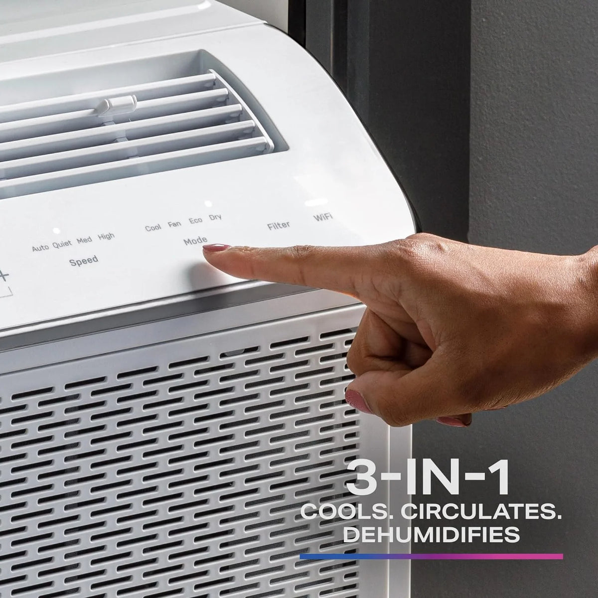 Ultra Quiet 8,200 BTU WiFi Enabled Window Air Conditioner M392124