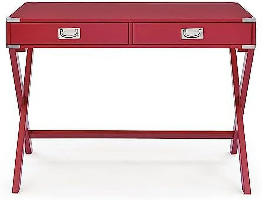 White Computer Desk with Drawers V157938