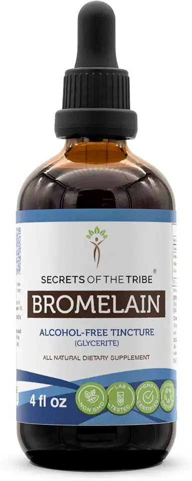 Alcohol-Free Bromelain Pineapple Extract 4 FL OZ L90912