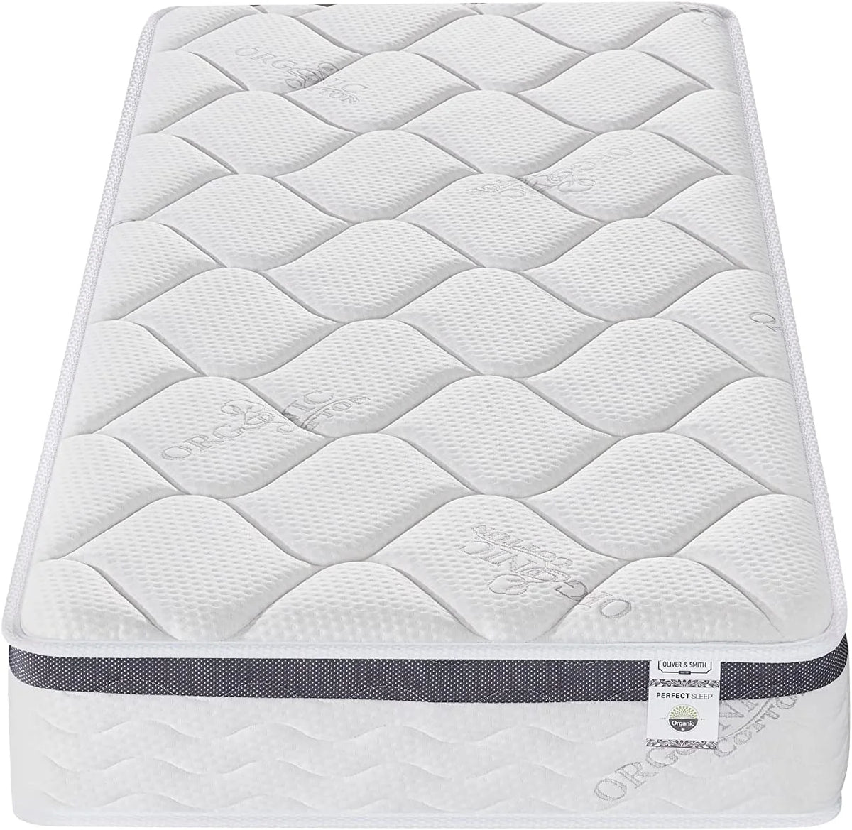 Twin Size 10 Inch Memory Foam Spring Hybrid Mattress E51956