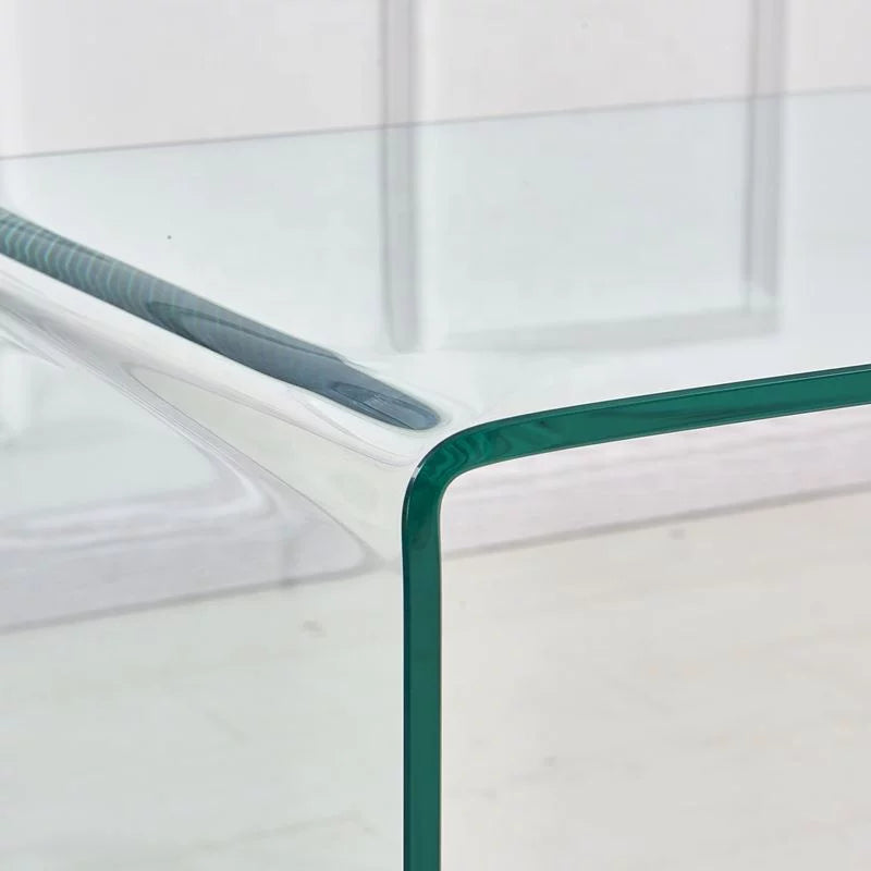 Clear Glass Side & End Table V3033