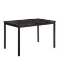 Black Metal Base Dining Room Table U55973