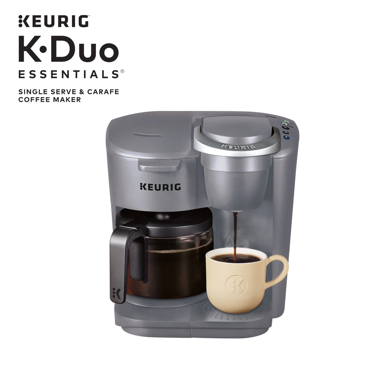 Black Single-Serve K-Cup Pod Coffee Maker H23590