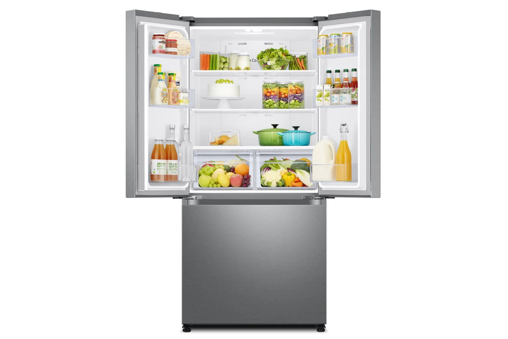 33 in. 17.5 cu. ft. Stainless Steel French Door Refrigerator W132206
