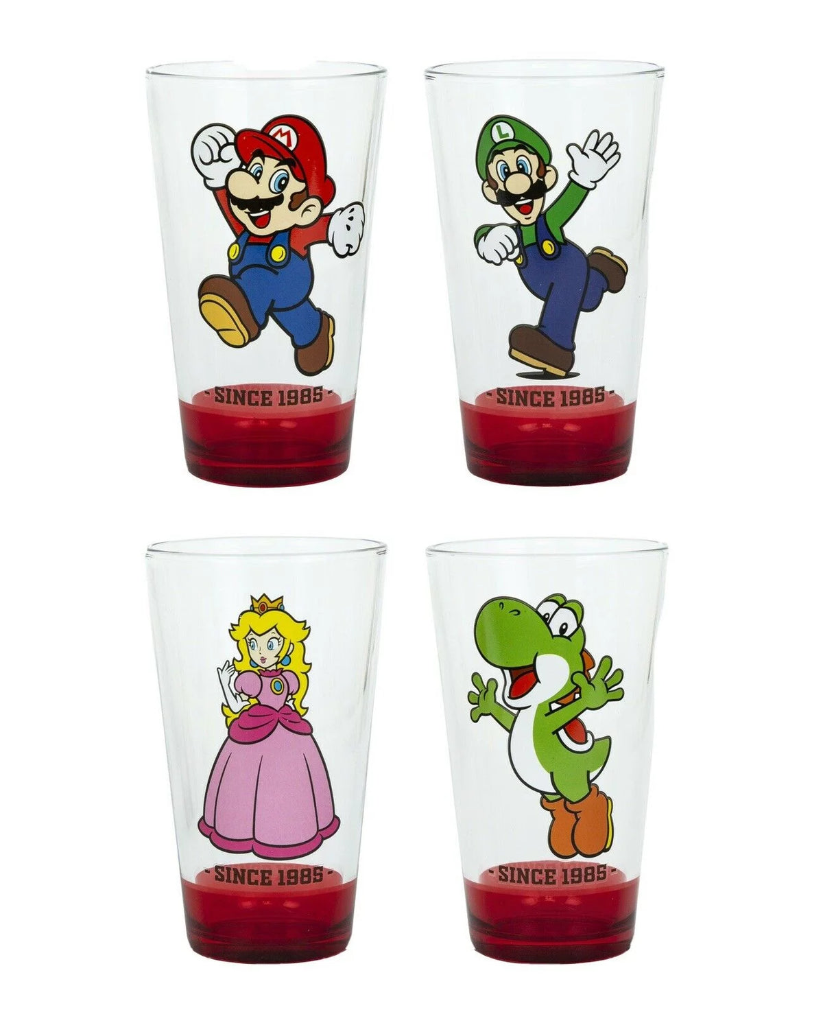 Super Mario Collectible Glass Set 16 FL OZ K145603
