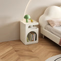 Modern Side Table with Storage Shelf X6357