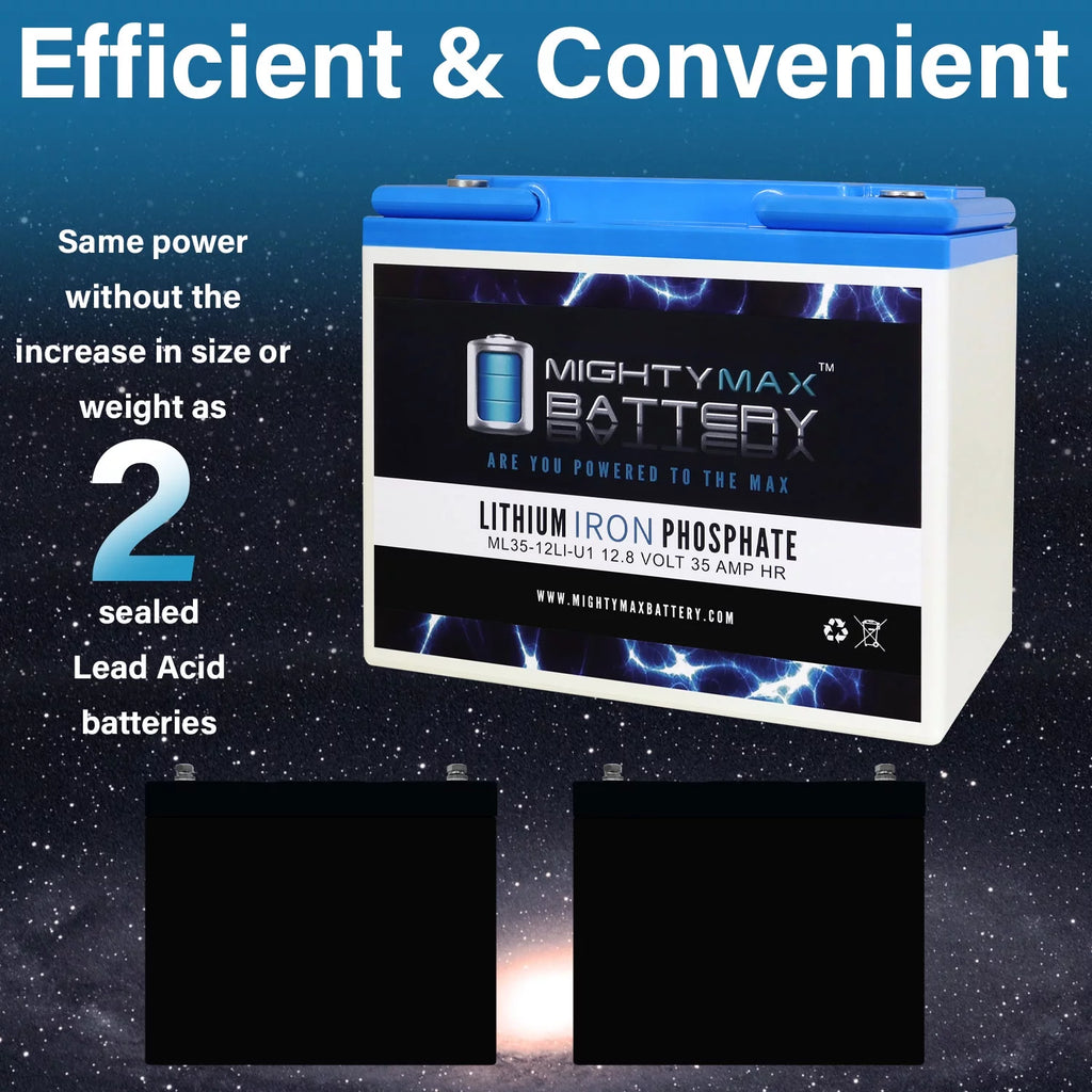 12V 35AH U1 Lithium Battery J71798