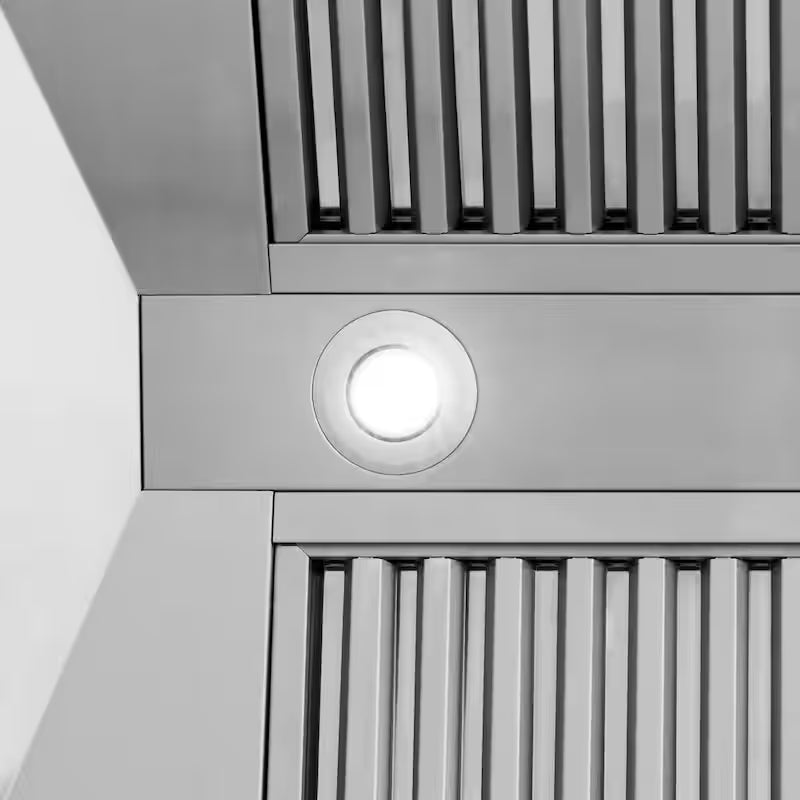 36 in. 700 CFM Ducted Wall Mount Range Hood in Stainless Steel T831852