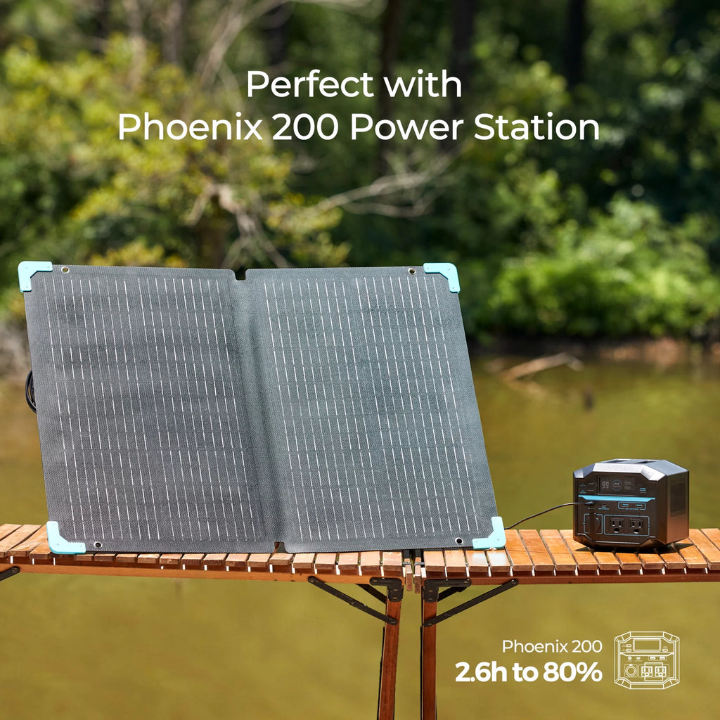 80W Portable Foldable Solar Panel P536604