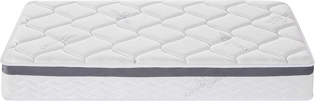 Twin Size 10 Inch Memory Foam Spring Hybrid Mattress E51956