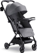 Lightweight Stroller with Snack Tray, Black, 17.3LB D10618