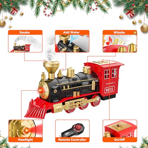 Train Set with Smoke Lights and Sound L495