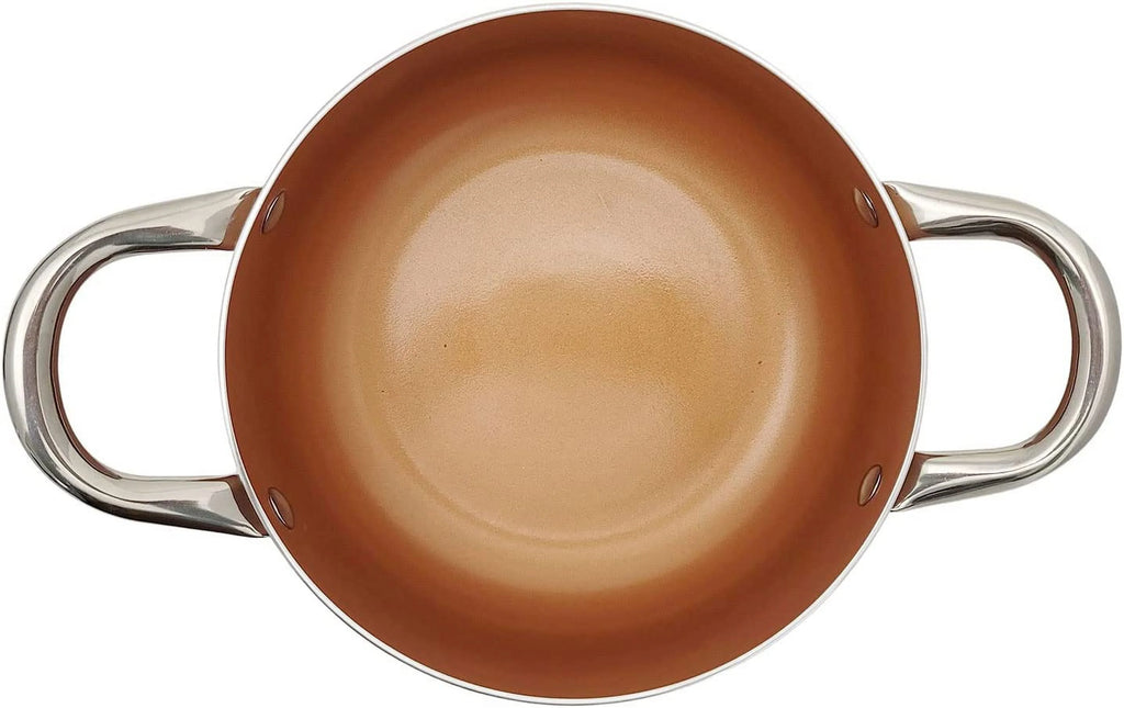 5 Qt Nonstick Copper Ceramic Dutch Oven F234758