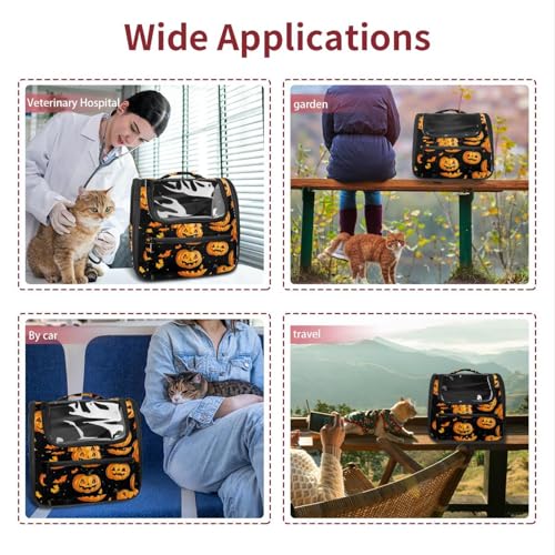 Soft Sided Pet Carrier for Small Medium Cats Dogs Z778321